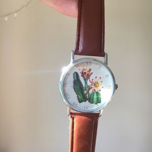 cute cactus watch face
